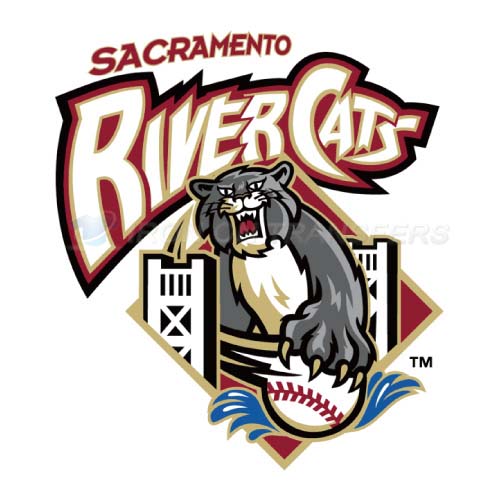 Sacramento River Cats Iron-on Stickers (Heat Transfers)NO.7701